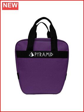 Bowling Ball Tote Bag 600D Nylon Single Ball Holder Padded Foam Shoe Storage